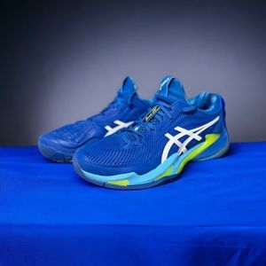 Asics FF Court - Novak - Size 9 - Tuna Blue